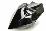 Free-Standing Polished Obsidian Point - Mexico #265395-1